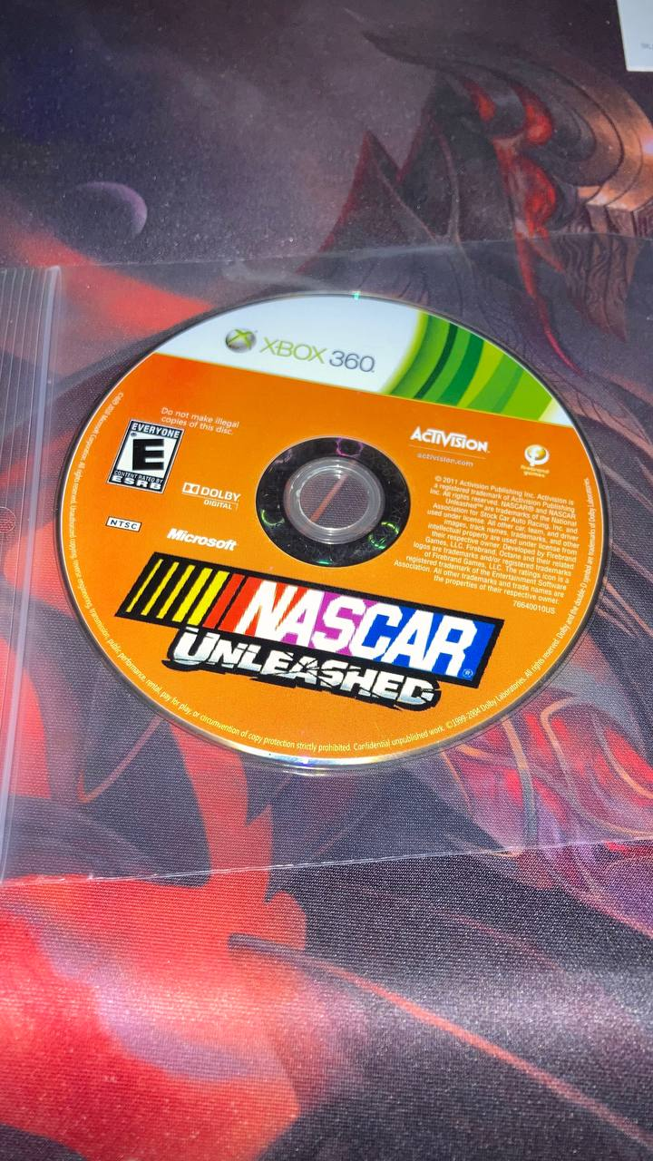 NASCAR Unleashed for Xbox 360 (Loose Disc)