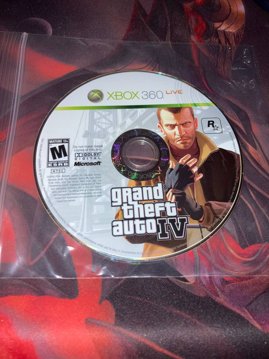 Grand Theft Auto IV for Xbox 360 (Loose Disc)