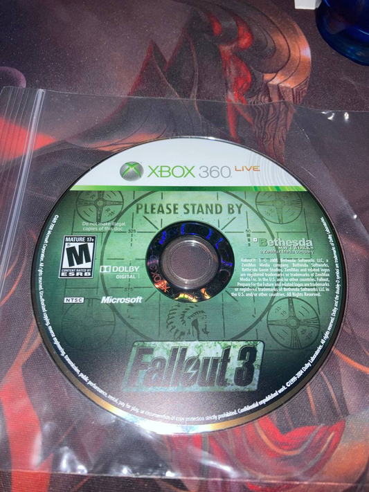 Fallout 3 for Xbox 360 (Loose Disc)