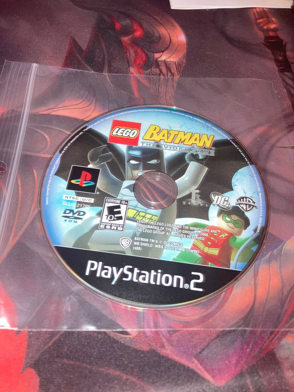 Lego Batman The Videogame for PlayStation 2 (Loose Disc)