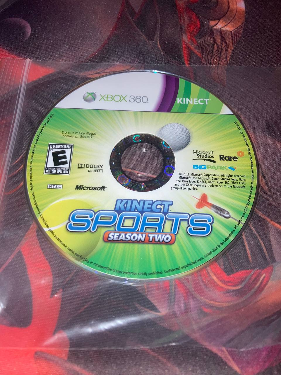 Kinect Sports: Season Two for Xbox 360 (Loose Disc)