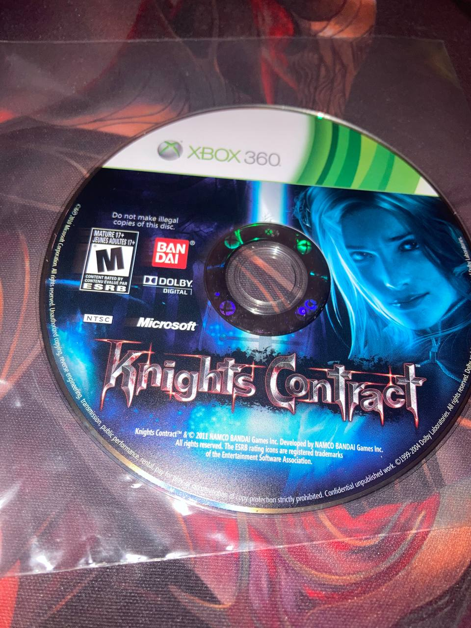 Knight's Contract for Xbox 360 (Loose Disc)