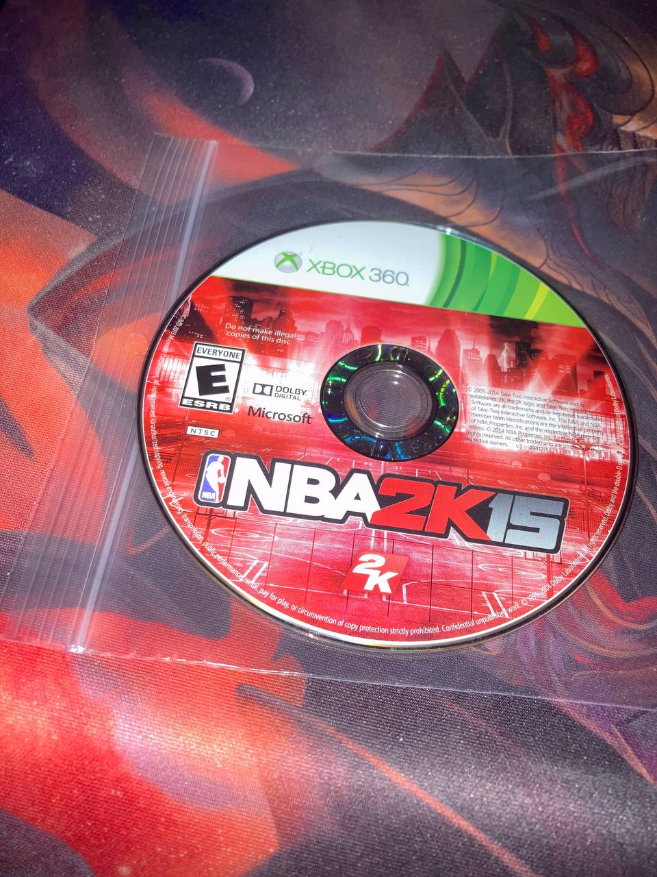 NBA 2K15 for Xbox 360 (Loose Disc)