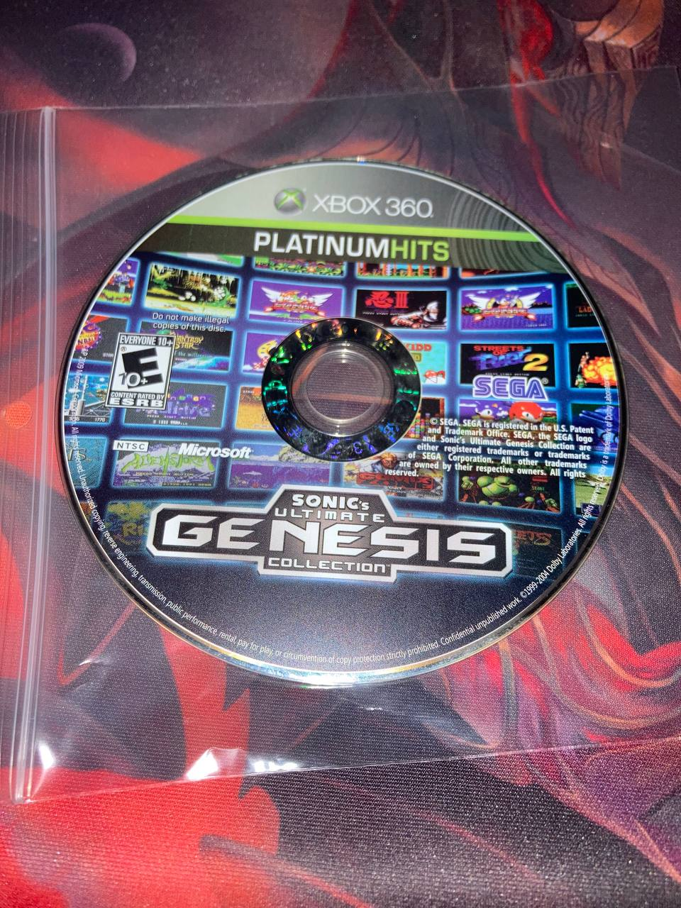 Sonic Ultimate Genesis Collection for Xbox 360 (Loose Disc)