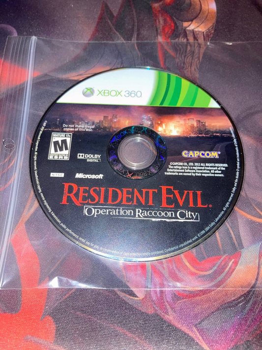 Resident Evil: Operation Raccoon City for Xbox 360 (Loose Disc)