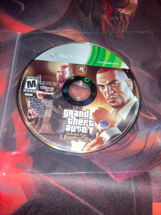 Grand Theft Auto: Episodes From Liberty City (Platinum Hits) for Xbox 360 (Loose Disc)