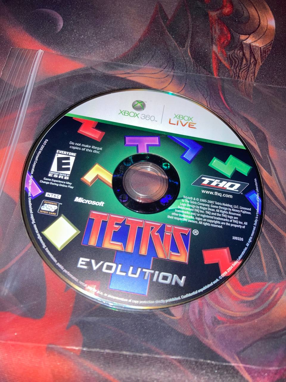 Tetris Evolution for Xbox 360 (Loose Disc)