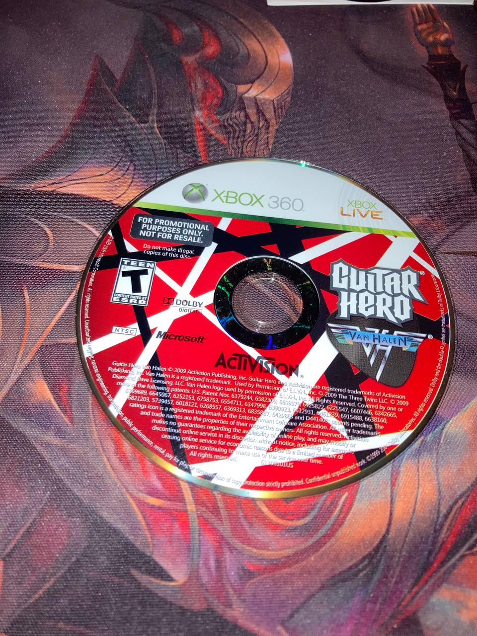 Guitar Hero: Van Halen for Xbox 360 (Loose Disc)