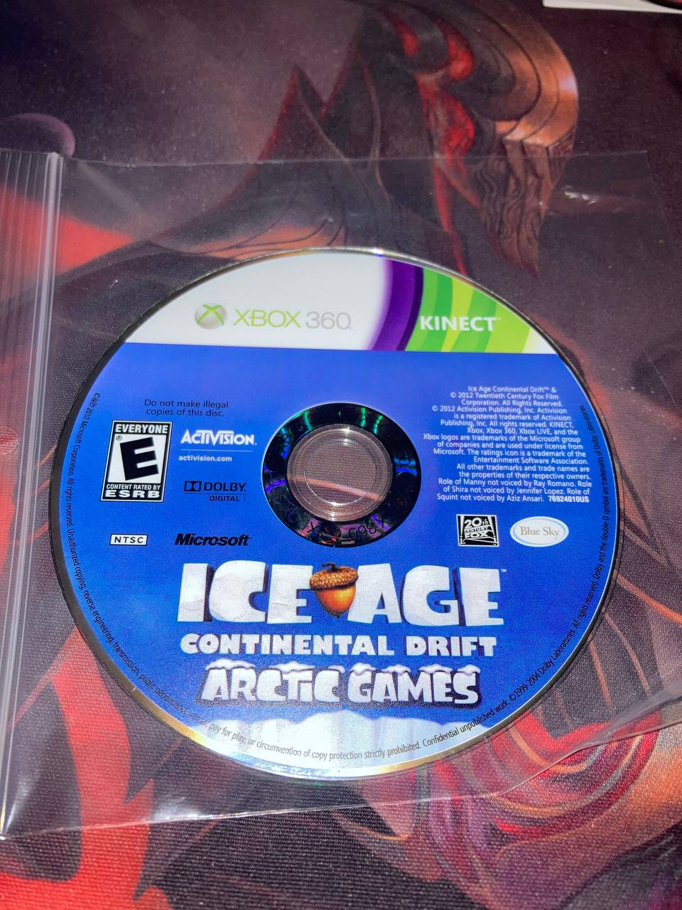 Ice Age Continental Drift Arctic Games for Xbox 360 (Loose Disc)