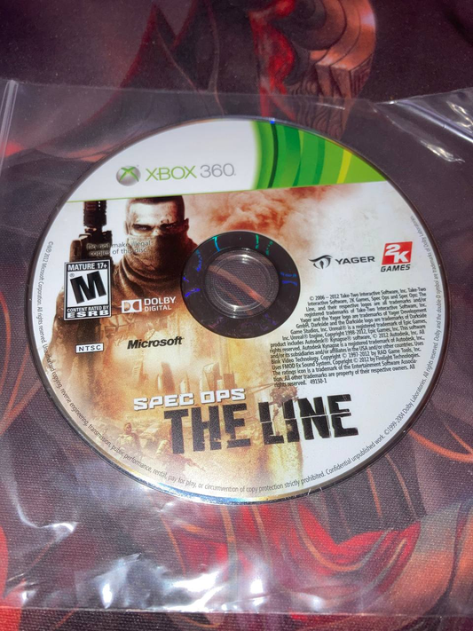 Spec Ops The Line for Xbox 360 (Loose Disc)