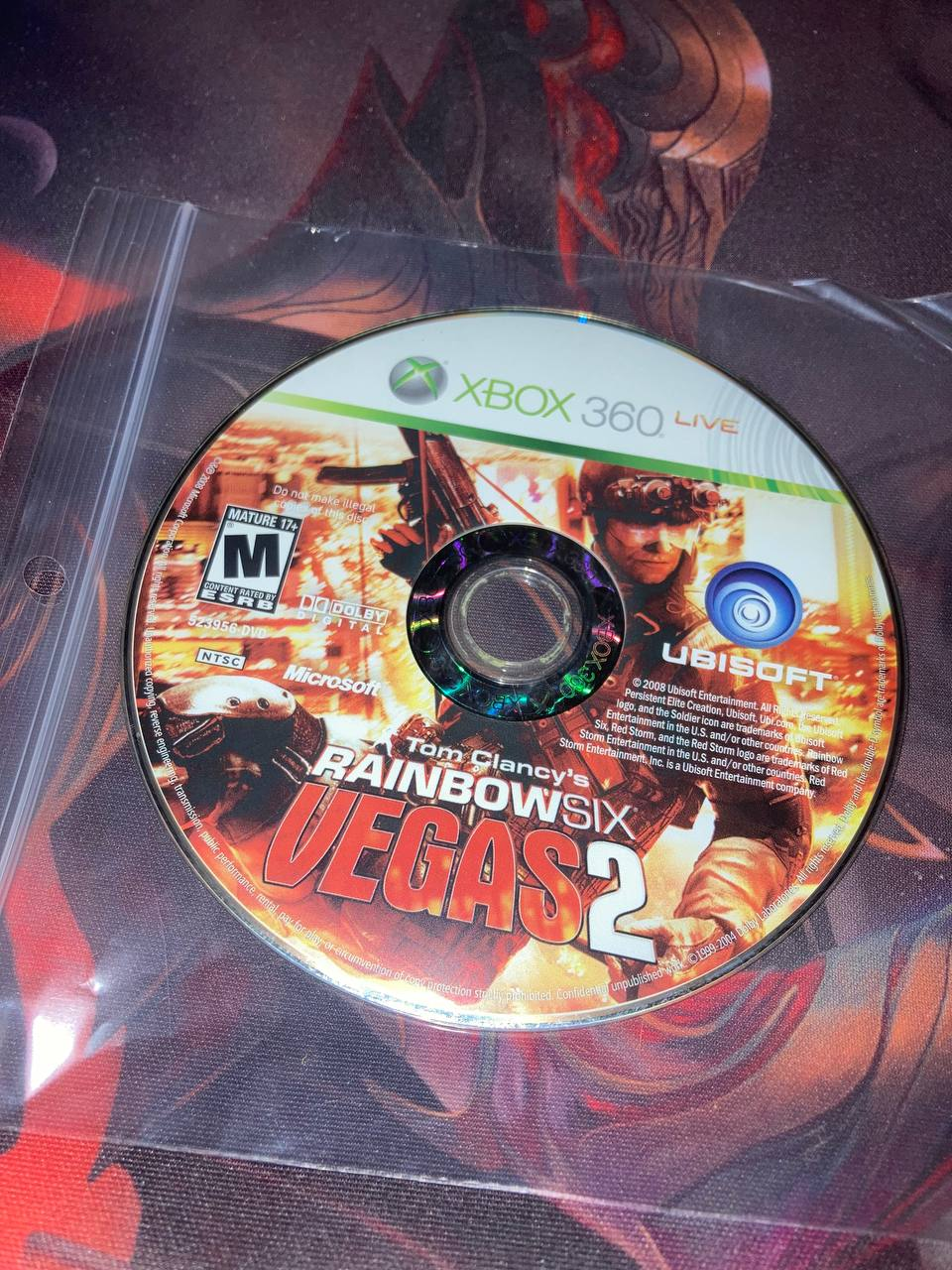 Rainbow Six: Vegas 2 for Xbox 360 (Loose Disc)