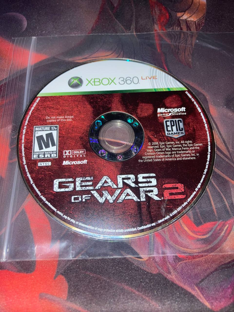 Gears of War 2 for Xbox 360 (Loose DIsc)